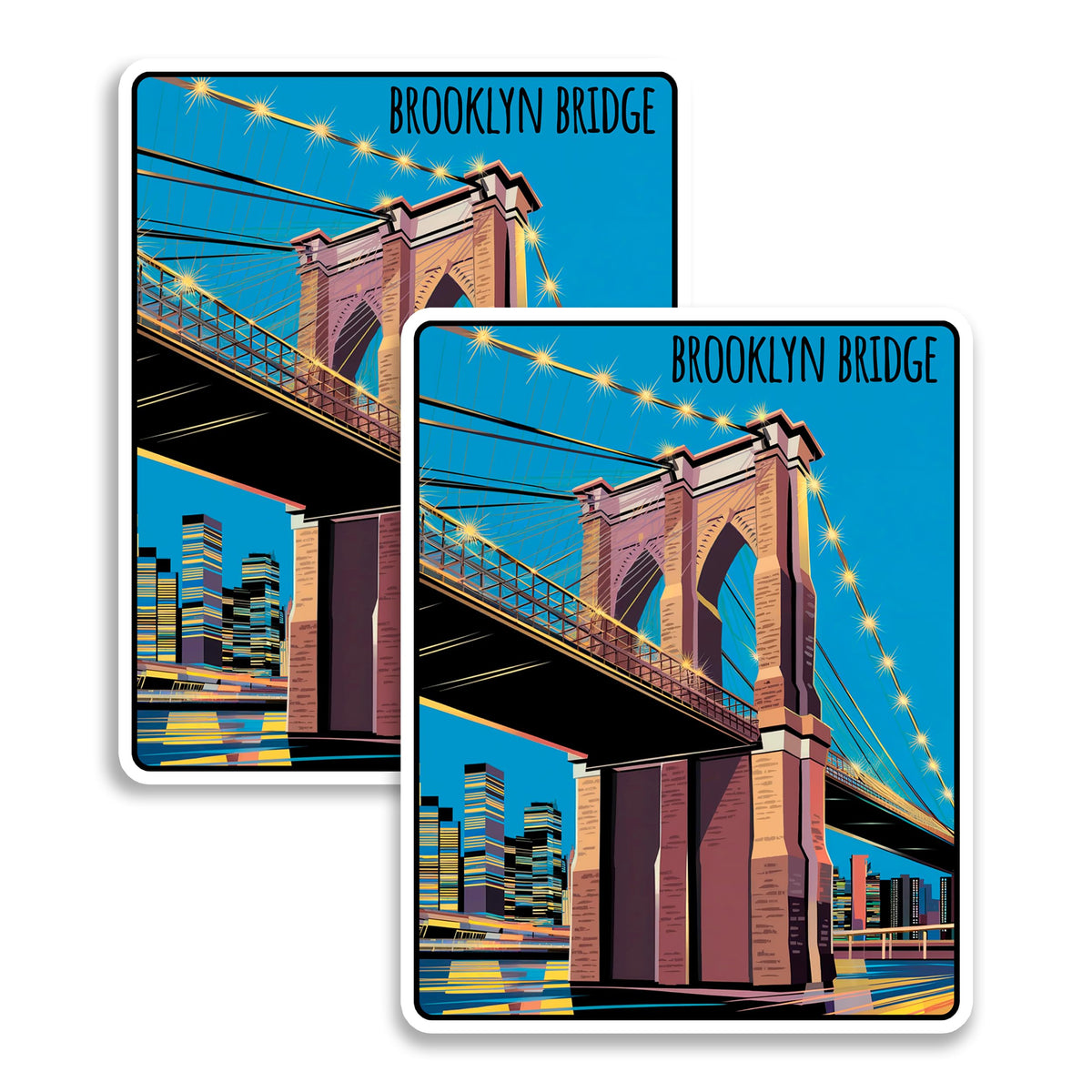 Brooklyn Bridge New York Magnet 2-Pack — 4