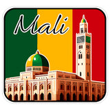 Mali Sticker 4 Inch — Waterproof Vinyl Decal Travel Souvenir 8