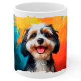 Havanese Coffee Mug 11oz — Ceramic Toy Fluffy Pup Gift Mug 1