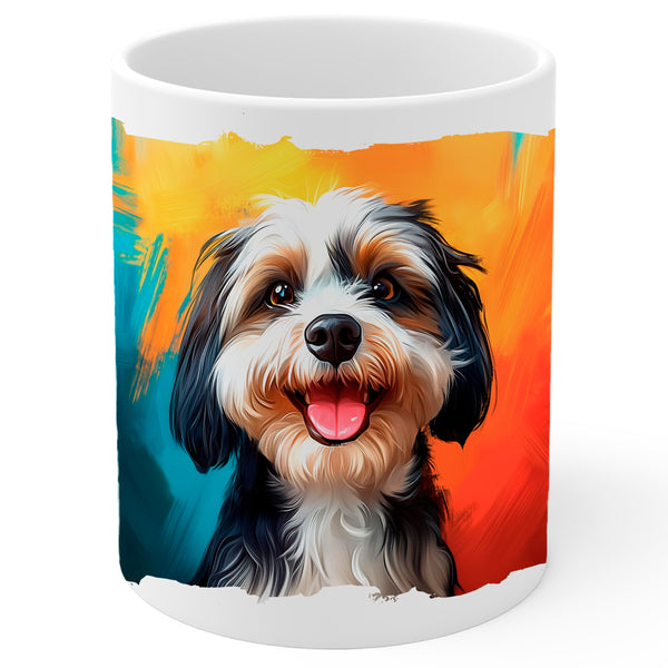 Havanese Coffee Mug 11oz — Ceramic Toy Fluffy Pup Gift Mug