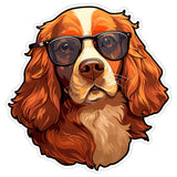 American Cocker Spaniel Sticker 4 Inch — Waterproof Vinyl Decal Bird Dog Sporting 8