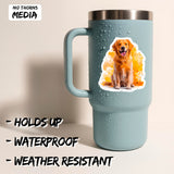 Golden Retriever Sticker 2-Pack — 4