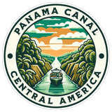 Panama Canal Central America Sticker 4 Inch — Waterproof Vinyl Decal Travel Souvenir 1