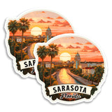 Sarasota Florida Magnet 2-Pack — 4