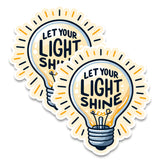 Let Your Light Shine Magnet 2-Pack — 4