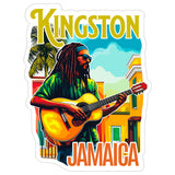 Kingston Jamaica Sticker 4 Inch — Waterproof Vinyl Decal City Travel Souvenir 1