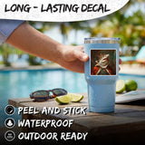 Shark Sticker 4 Inch — Waterproof Vinyl Decal Great White Ocean Predator 3