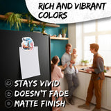 Paris France Magnet 4 Inch 2-Pack City of Light – Strong Vinyl Decorative Travel Magnets for Fridge Locker Kitchen Office – Cute Fun Aesthetic Cool Durable & Long-Lasting Souvenir ID44999 4