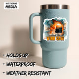 Wind Cave National Park South Dakota Sticker 4 Inch 2-Pack - Waterproof Vinyl Decal for Laptop Water Bottle Car Tumbler - Durable Aesthetic Long-Lasting Stickers for Adults ID45039 2