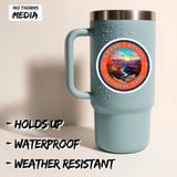 Grand Canyon National Park Arizona Sticker 4 Inch 2-Pack Nature - Waterproof Vinyl Decal for Laptop Water Bottle Car Tumbler - Durable Funny Aesthetic Long-Lasting Stickers for Adults ID45039 2