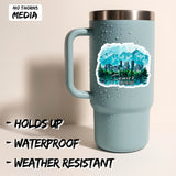 Denver Colorado Sticker 4 Inch 2-Pack - Waterproof Vinyl Decal for Laptop Water Bottle Car Tumbler - Durable Aesthetic Long-Lasting Stickers for Adults ID45039 2