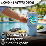 Fiji Sticker 4 Inch — Waterproof Vinyl Decal Travel Souvenir 3