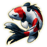 Koi Fish Sticker 4 Inch — Waterproof Vinyl Decal Japanese Nishikigoi Pond 9