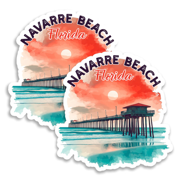Navarre Beach Florida Magnet 2-Pack — 4