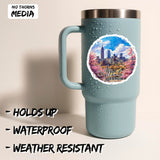 Atlanta Georgia Sticker 4 Inch 2-Pack City - Waterproof Vinyl Decal for Laptop Water Bottle Car Tumbler - Durable Funny Aesthetic Long-Lasting Stickers for Adults ID45039 2