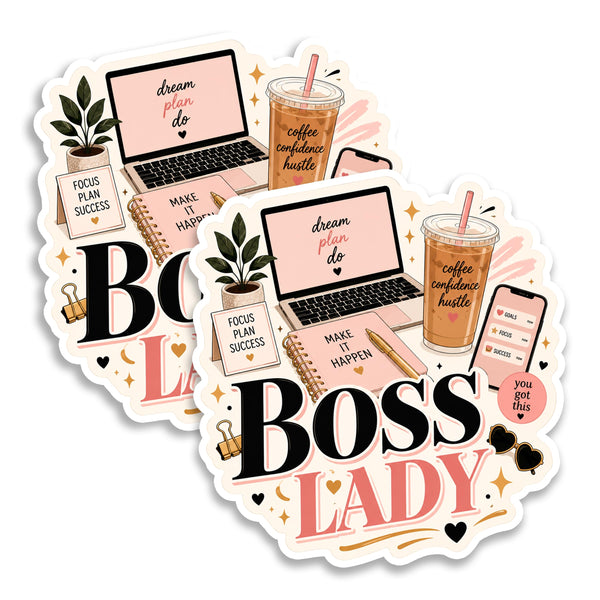Boss Lady Magnet 2-Pack — 4