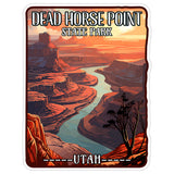 Dead Horse Point State Park Utah Sticker 4 Inch — Waterproof Vinyl Decal Utah Canyon Mesa Overlook 8