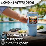 White Mountain National Forest New Hampshire Sticker 4 Inch Wilderness Trails - Waterproof Vinyl Decal for Laptop Water Bottle Car Tumbler - Durable Aesthetic Long-Lasting Stickers for Adults ID44990 3