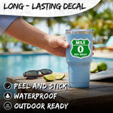 Mile 0 Key West Sticker 4 Inch — Waterproof Vinyl Decal Travel Souvenir 3