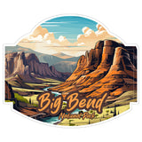 Big Bend National Park Texas Sticker 4 Inch — Waterproof Vinyl Decal Scenic Landmark 1