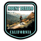 Mount Diablo California Sticker 4 Inch — Waterproof Vinyl Decal City Travel Souvenir 1