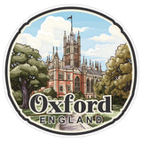 Oxford England Sticker 4 Inch — Waterproof Vinyl Decal City Travel Souvenir 8