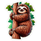 Sloth Sticker 4 Inch — Waterproof Vinyl Decal Three Toed Jungle Lazy Icon 9