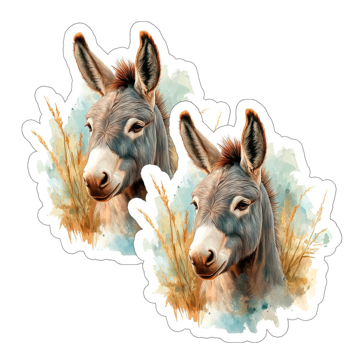 Donkey Sticker 2-Pack — 4