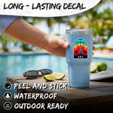 United Arab Emirates UAE Sticker 4 Inch — Waterproof Vinyl Decal Travel Souvenir 3