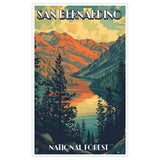 San Bernardino National Forest Sticker 4 Inch — Waterproof Vinyl Decal Travel Souvenir 8