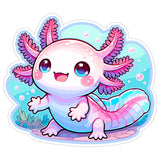 Axolotl Sticker 4 Inch — Waterproof Vinyl Decal Mexican Walking Fish 9