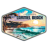 Carmel Beach California Sticker 4 Inch — Waterproof Vinyl Decal Coastal 8