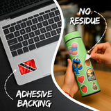 Trinidad And Tobago Flag (flag) Sticker 4 Inch — Waterproof Vinyl Decal 4