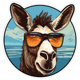 Donkey Sticker 4 Inch — Waterproof Vinyl Decal Burro Working Animal Farm 9