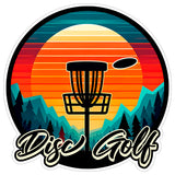 Disc Golf Sport Sticker 4 Inch — Waterproof Vinyl Decal Frisbee Putter Driver Basket 1