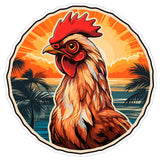 Chicken Sticker 4 Inch — Waterproof Vinyl Decal Backyard Hen Poultry Farm 8