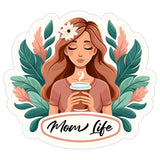 Mom Life Sticker 4 Inch — Waterproof Vinyl Decal Motherhood Mama Life 8
