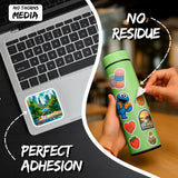 Chicago Illinois Sticker 4 Inch 2-Pack - Waterproof Vinyl Decal for Laptop Water Bottle Car Tumbler - Durable Aesthetic Long-Lasting Stickers for Adults ID45039 3