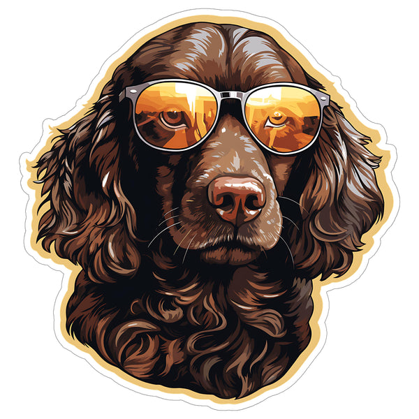 Boykin Spaniel Sticker 4 Inch — Waterproof Vinyl Decal Hunting Water Dog