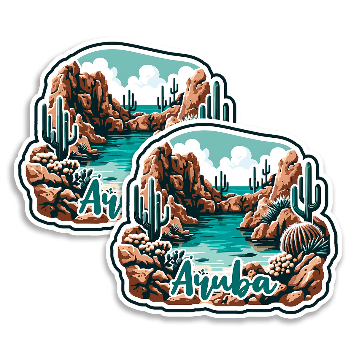 Aruba Magnet 2-Pack — 4