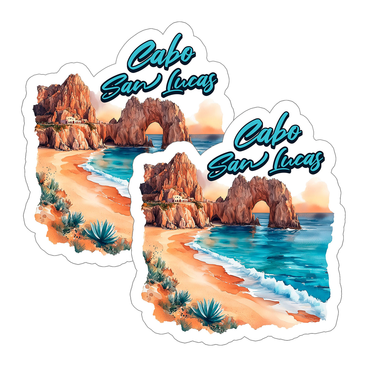 Cabo San Lucas Sticker 2-Pack — 4