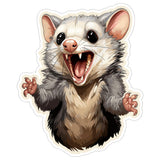 Opossum Sticker 4 Inch — Waterproof Vinyl Decal Trash Marsupial Possum 9