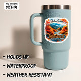 Skyline Drive Shenandoah National Park Virginia Sticker 4 Inch 2-Pack - Waterproof Vinyl Decal for Laptop Water Bottle Car Tumbler - Durable Aesthetic Long-Lasting Stickers for Adults ID45039 2