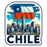 Chile Sticker 4 Inch — Waterproof Vinyl Decal Travel Souvenir 1