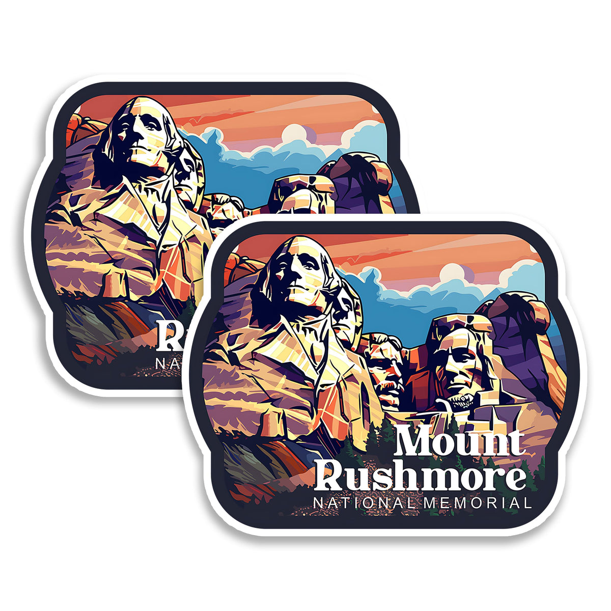 Mount Rushmore Magnet 2-Pack — 4
