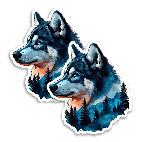 Husky Magnet 2-Pack — 4