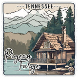 Pigeon Forge Tennessee Sticker 4 Inch Travel Souvenir City Destination - Waterproof Vinyl Decal for Laptop Water Bottle Car Tumbler - Durable Aesthetic Long-Lasting Stickers for Adults ID44990 8