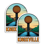 Knoxville Tennessee Magnet 2-Pack — 4