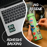 Dublin Ireland Sticker 4 Inch City Travel Souvenir Destination - Waterproof Vinyl Decal for Laptop Water Bottle Car Tumbler - Durable Aesthetic Long-Lasting Stickers for Adults ID44990 4