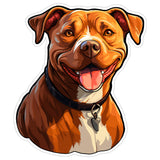 Pit Bull Sticker 4 Inch — Waterproof Vinyl Decal Bully Pitbull Terrier 9